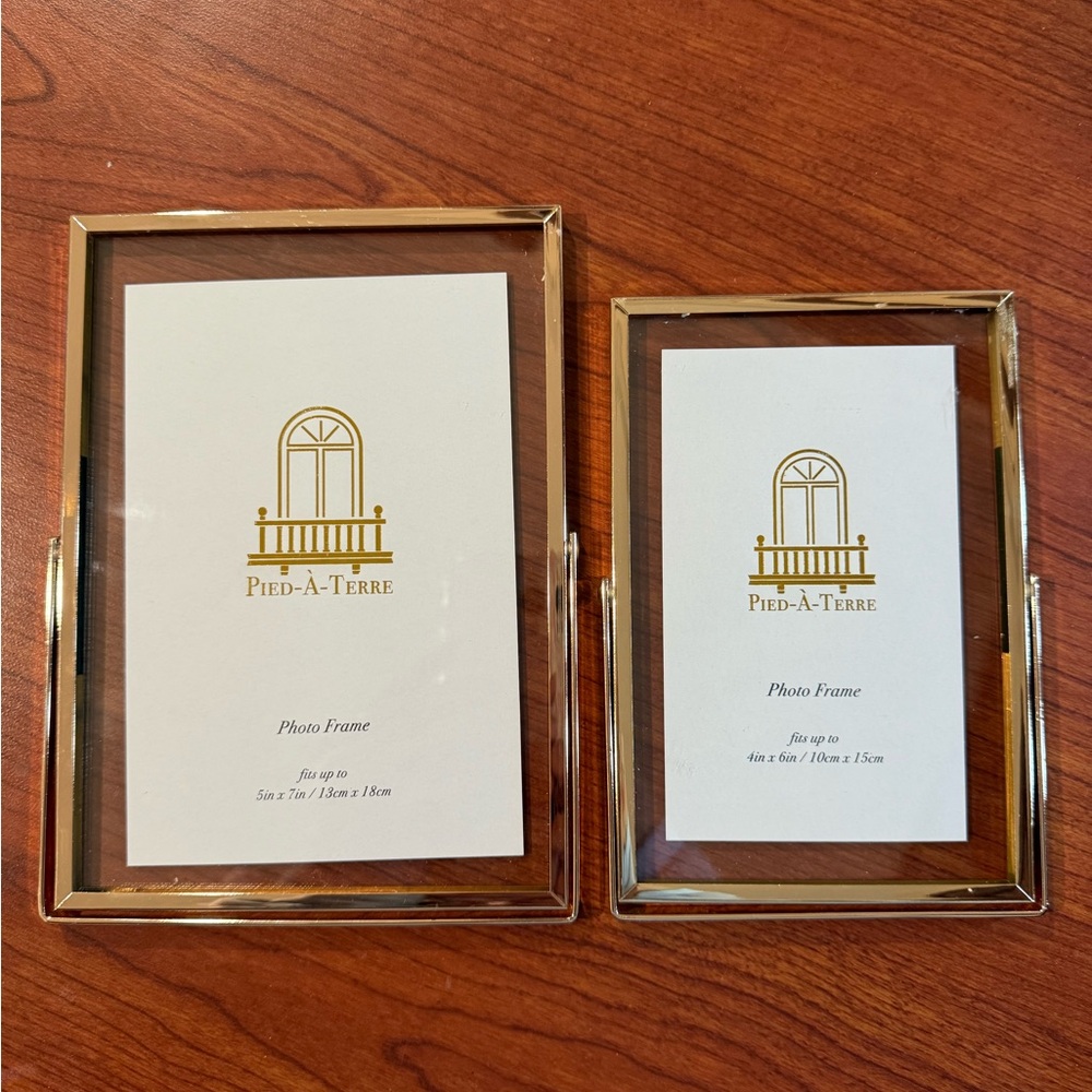 Gold Photo Frame Set